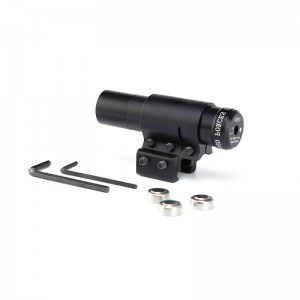 สายตาเลเซอร์สีแดงขนาดเล็ก Beam Dot Sight ขอบเขตยุทธวิธี 11/20 มม. Rail Mount
