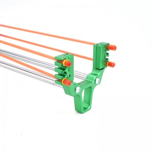 Catapulta da caccia con fionda per fucile Potente fionda in acciaio inossidabile per strumento da caccia