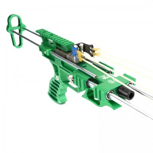 Catapulta da caccia con fionda per fucile Potente fionda in acciaio inossidabile per strumento da caccia