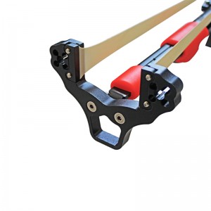 Nuova fionda per fucile retrattile pieghevole super catapulta per fucile da caccia all'aperto
