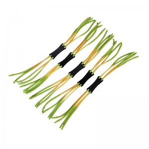 Forte fionda con elastico a doppio strato a 8 fili per esterno, speciale pelle per fionda con piercing interno