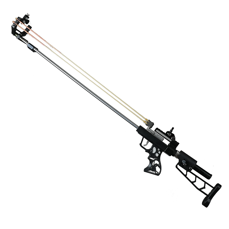 Outdoor rifle slingshot Super hunting slingshot with mechanical aim Rifle catapult