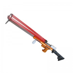 Potente fionda per fucile multifunzione Super catapulta pieghevole con grande elastico a 16 fili