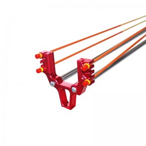 Potente catapulta da caccia con fionda per fucile sicuro in acciaio inossidabile per riprese all'aperto