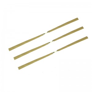 Banda de goma para disparar peces Banda de goma plana 1,2 Personalizada 1,5 Clip cónico grande violento engrosado Tirachinas especial de alta elasticidad 1,0