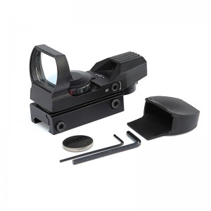 Mirino a punto rosso HD101 Mirino olografico a punto rosso verde Mirino reflex Mirino Reflex 4 Ottica a reticolo