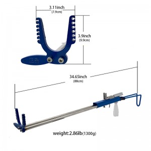 Nuova fionda da caccia potente fionda professionale in acciaio inossidabile con 12 fili di elastico Tiro all'aperto con fionda