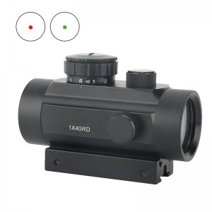 Cannocchiali da caccia 1X40 Red Green Dot Mirino Ottica tattica Mirino Red Dot