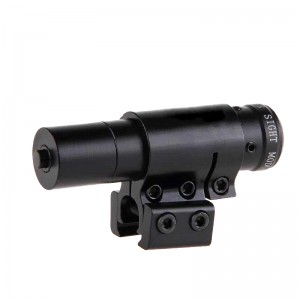 สายตาเลเซอร์สีแดงขนาดเล็ก Beam Dot Sight ขอบเขตยุทธวิธี 11/20 มม. Rail Mount